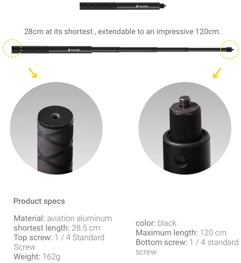 Detail Insta 360 Invisible Selfie Stick Nomer 44