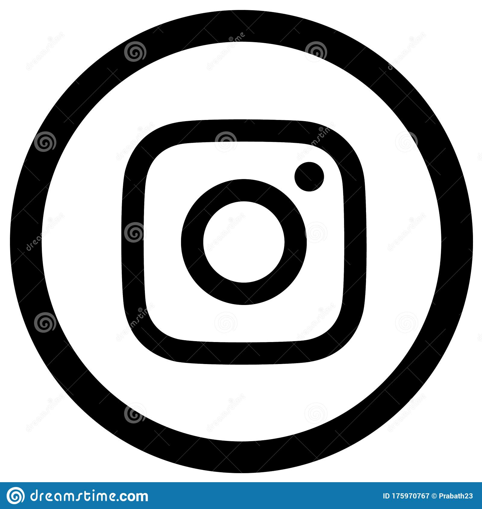 Detail Instagram Black And White Logo Nomer 9