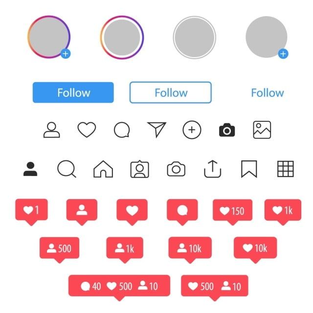Detail Instagram Follow Icon Png Nomer 27
