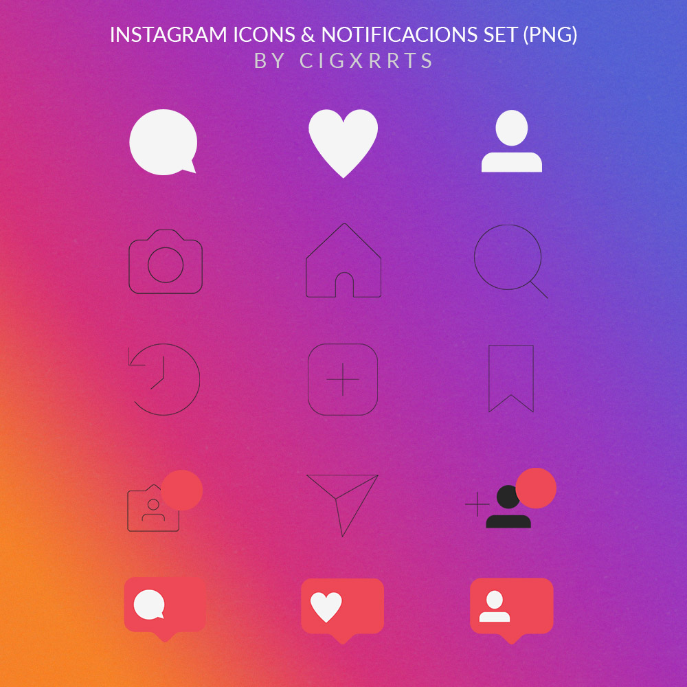 Detail Instagram Icon Pack Png Nomer 30