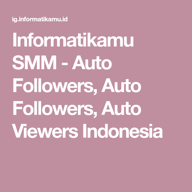 Detail Instagram Informatikaku Nomer 28