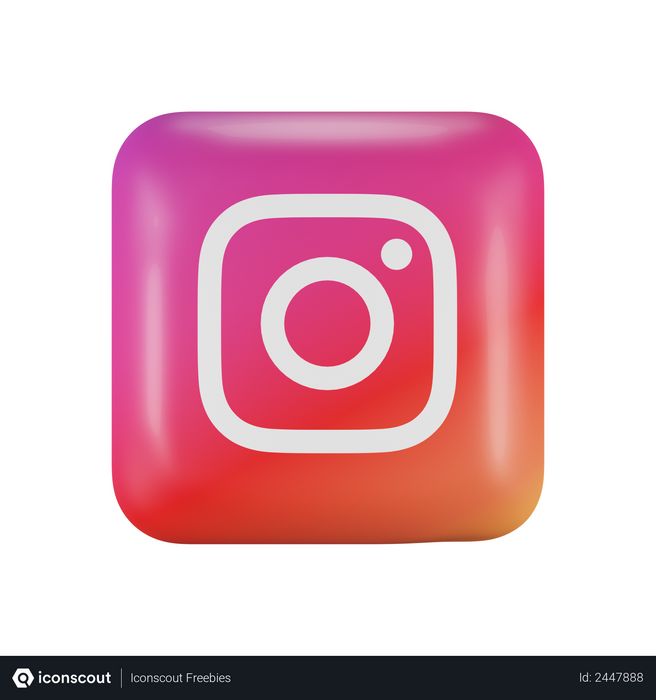 Instagram Logo 3d - KibrisPDR