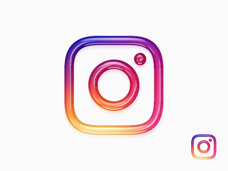 Detail Instagram Logo 3d Nomer 3