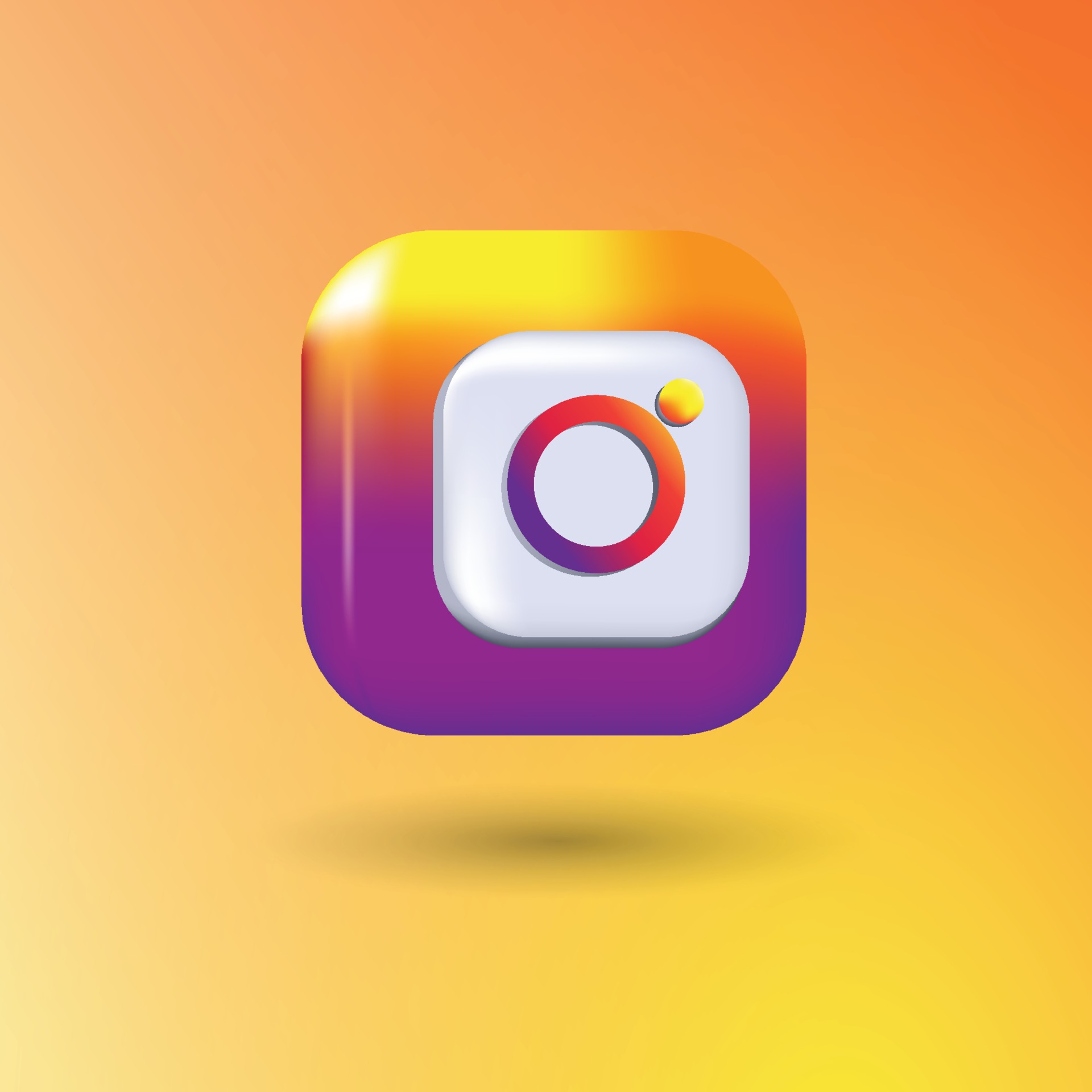 Detail Instagram Logo 3d Nomer 23