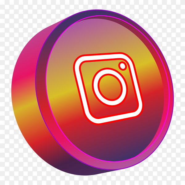 Detail Instagram Logo 3d Nomer 10