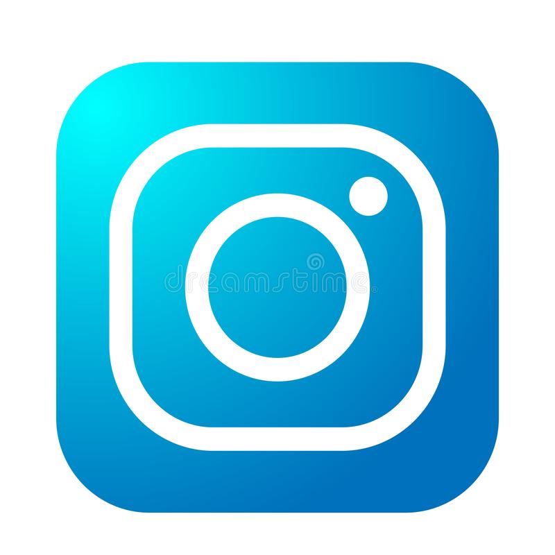 Instagram Logo Blue - KibrisPDR