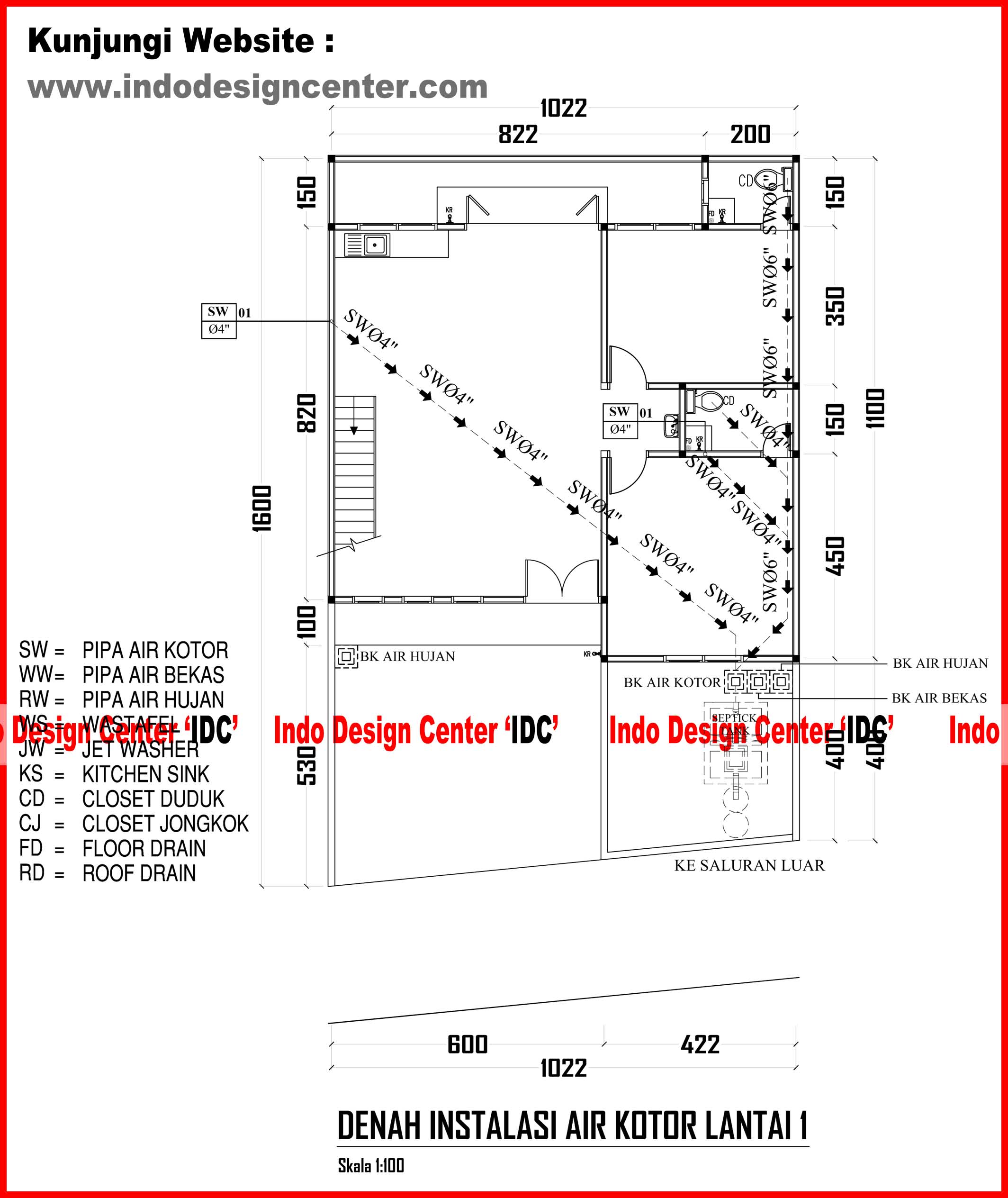 Detail Instalasi Air Bersih Rumah 2 Lantai Nomer 16