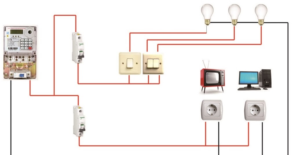 Detail Instalasi Lampu Rumah Nomer 9