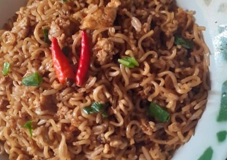 Detail Instruksi Gambar Mie Dan Bumbu Nasi Goreng Nomer 11