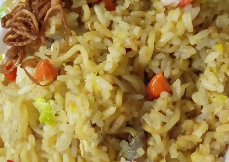 Detail Instruksi Gambar Mie Dan Bumbu Nasi Goreng Nomer 5