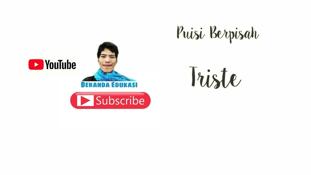 Instrumen Puisi Perpisahan - KibrisPDR