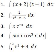 Detail Integral Tak Tentu Contoh Soal Nomer 54