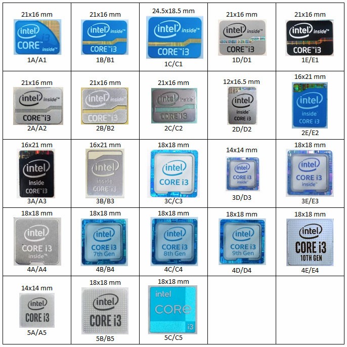 Detail Intel Core I3 Logo Nomer 30