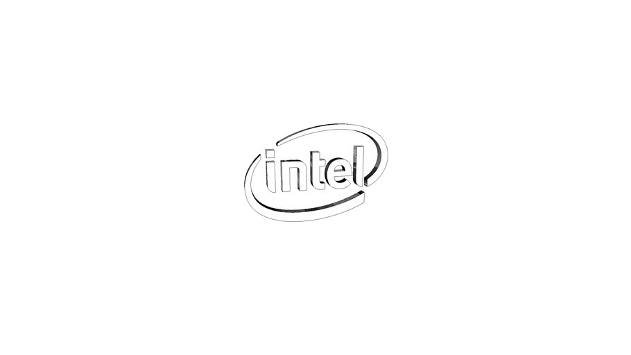 Detail Intel Logo White Nomer 40