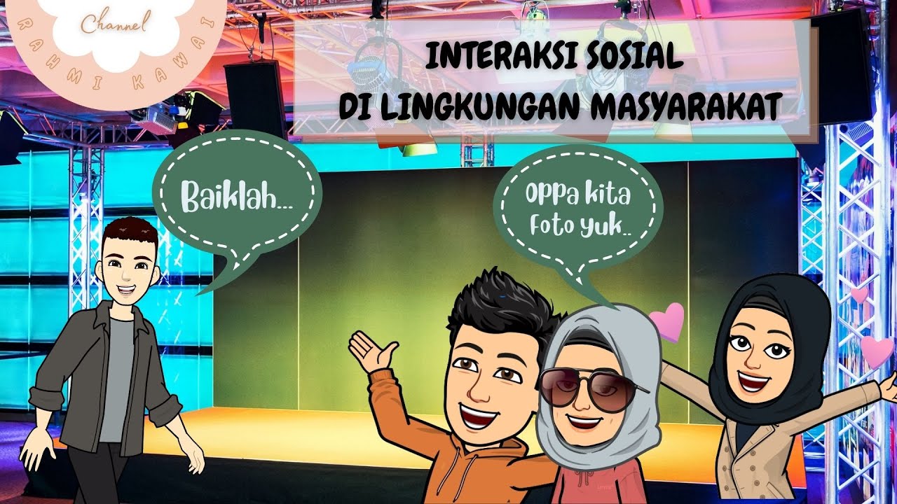 Detail Interaksi Sosial Animasi Nomer 53