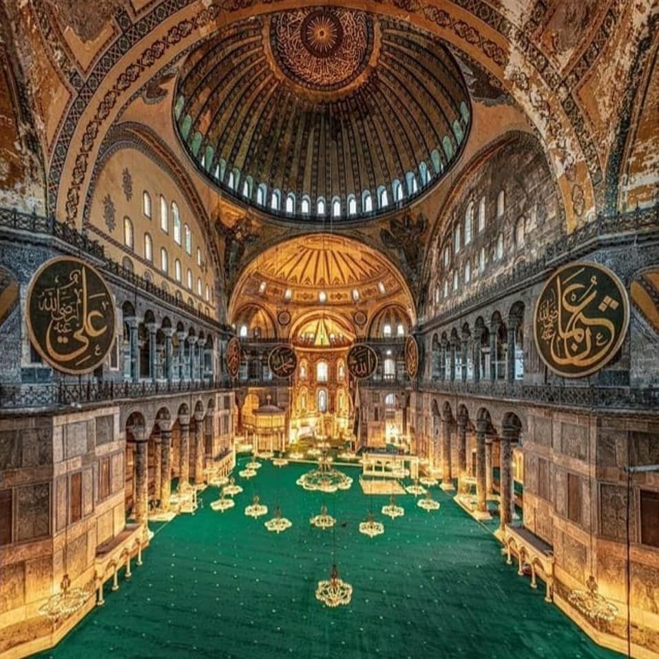 Detail Interior Masjid Terindah Di Dunia Nomer 42