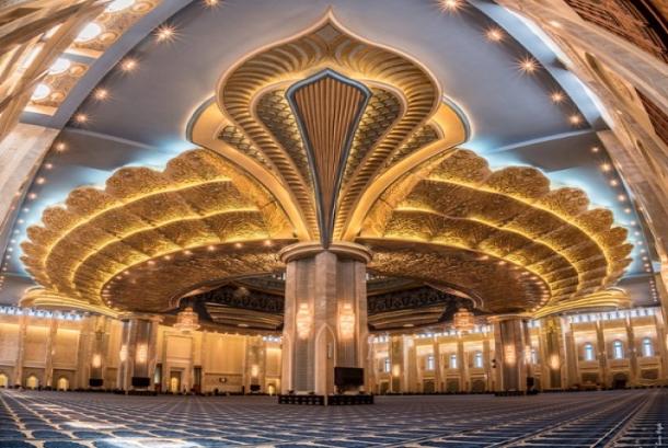 Detail Interior Masjid Terindah Di Dunia Nomer 7