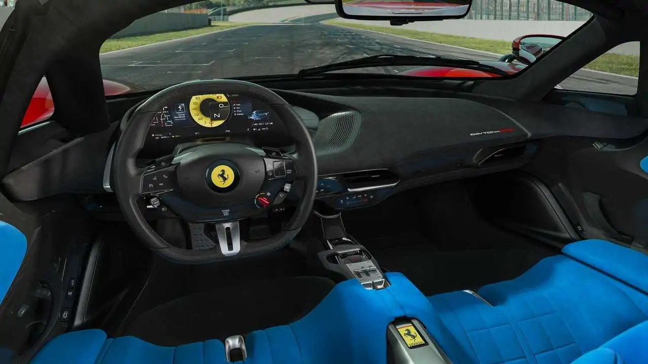 Detail Interior Mobil Ferrari Nomer 33