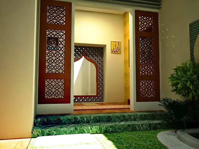 Detail Interior Mushola Rumah Nomer 11