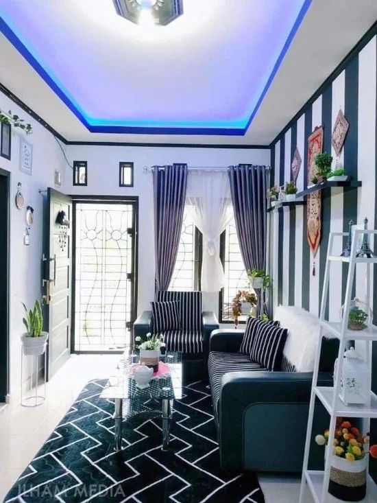 Detail Interior Rumah Hitam Putih Minimalis Nomer 20