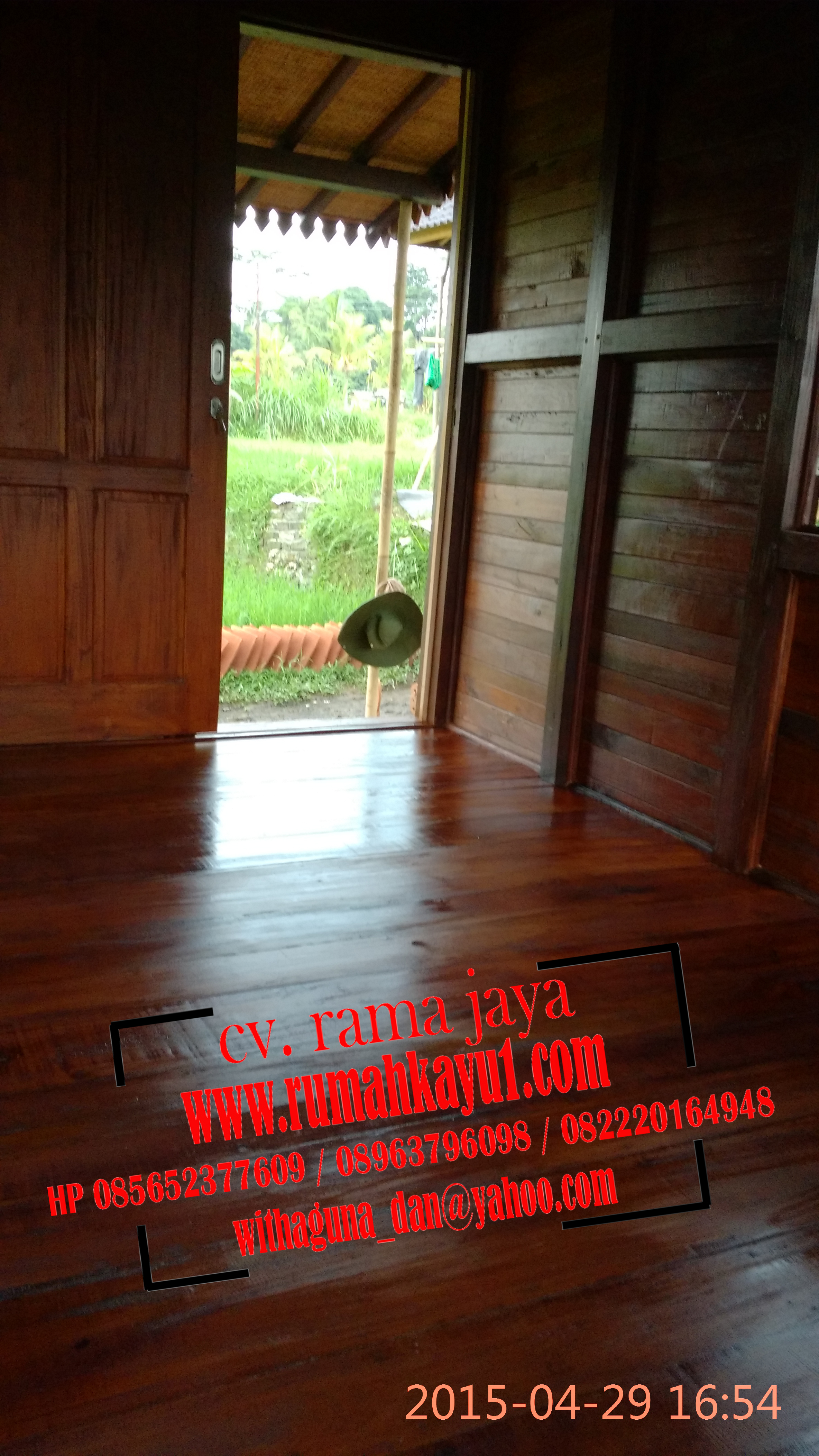 Detail Interior Rumah Kayu Nomer 56