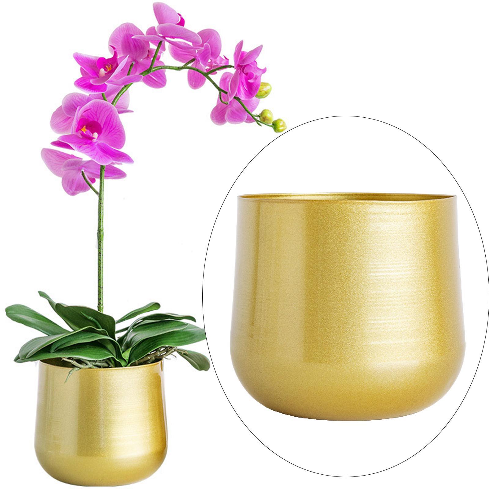 Detail Blumentopf Messing Nomer 24