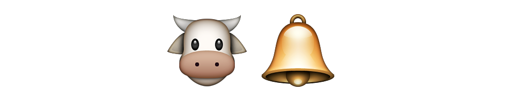 Cowbell Emoji - KibrisPDR