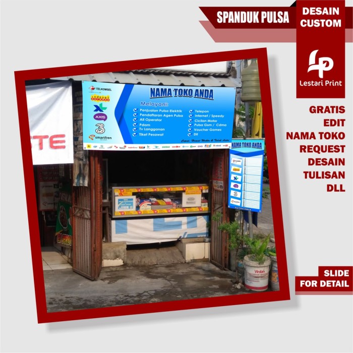 Download Desain Konter Pulsa Unik Nomer 42