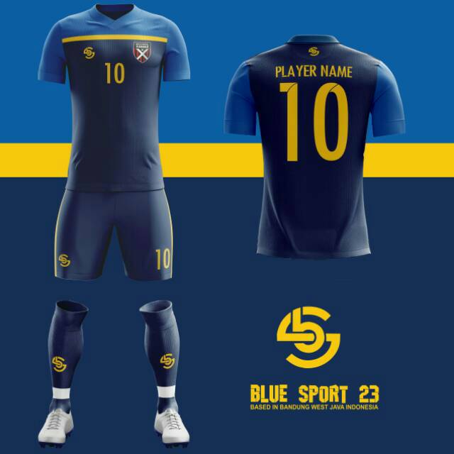 Detail Desain Kostum Bola Koleksi Nomer 34