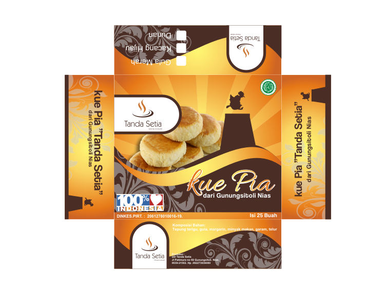 Detail Desain Kotak Kue Coreldraw Nomer 32