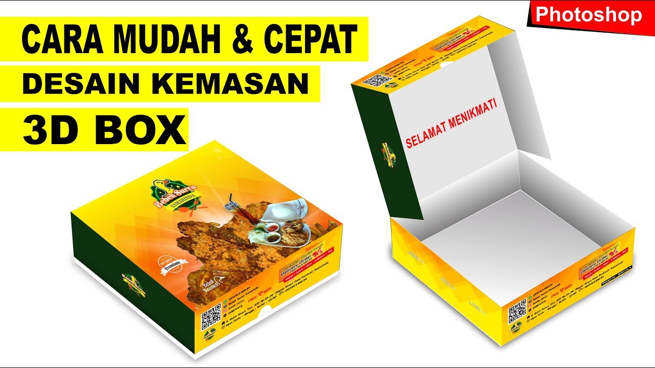 Detail Desain Kotak Kue Coreldraw Nomer 33