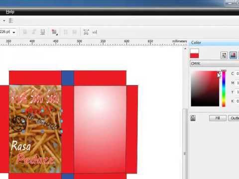 Detail Desain Kotak Kue Coreldraw Nomer 55