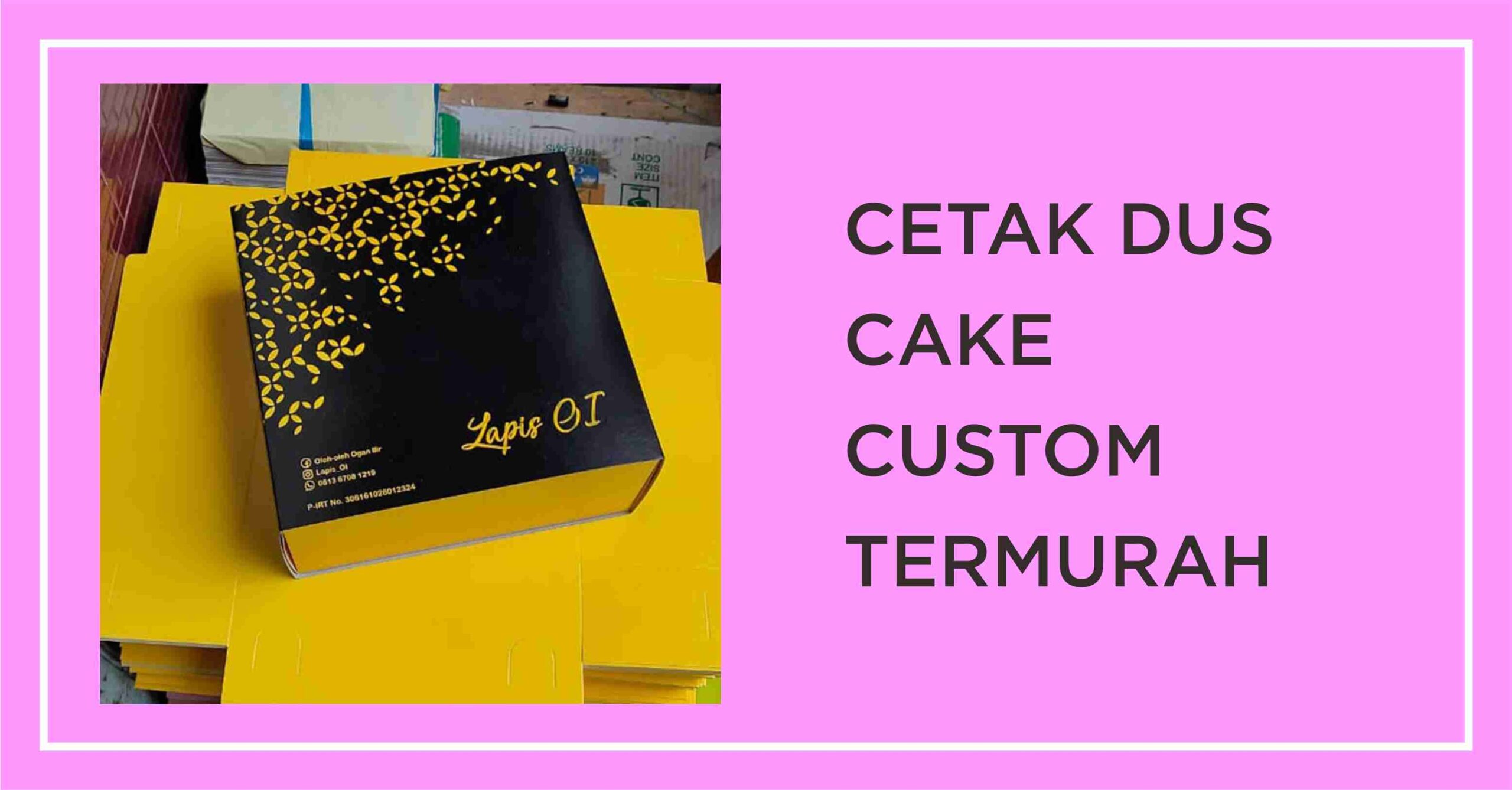 Detail Desain Kotak Kue Elegan Nomer 35