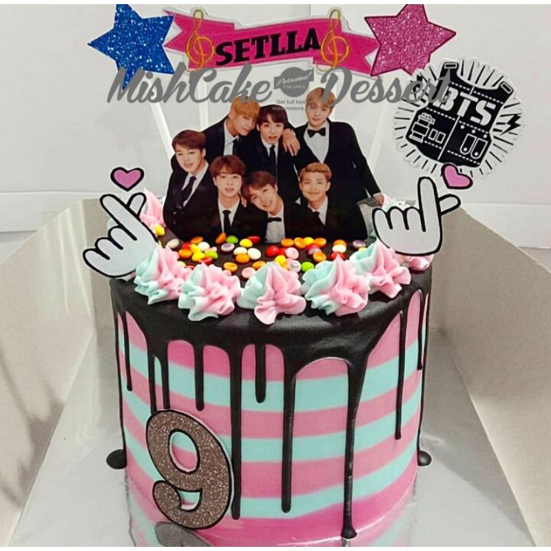 Detail Desain Kue Bts Nomer 28