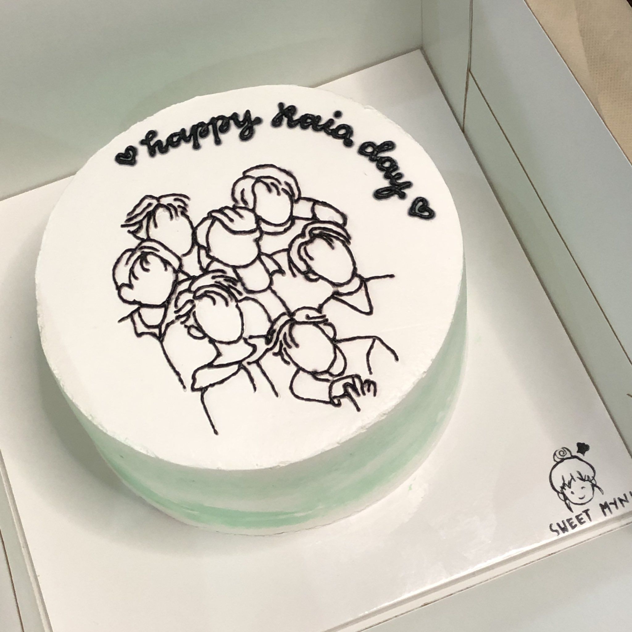 Detail Desain Kue Bts Nomer 31