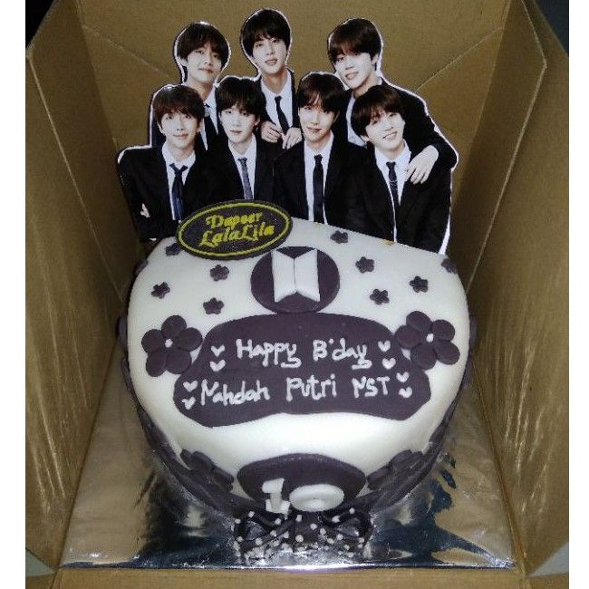 Detail Desain Kue Bts Nomer 33