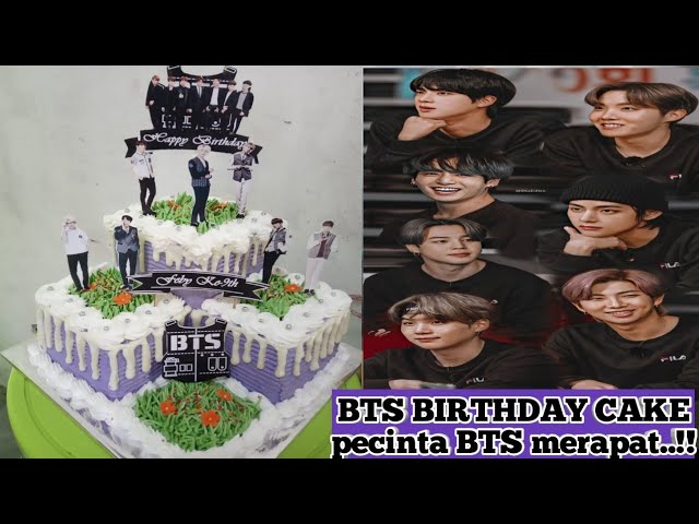 Detail Desain Kue Bts Nomer 36