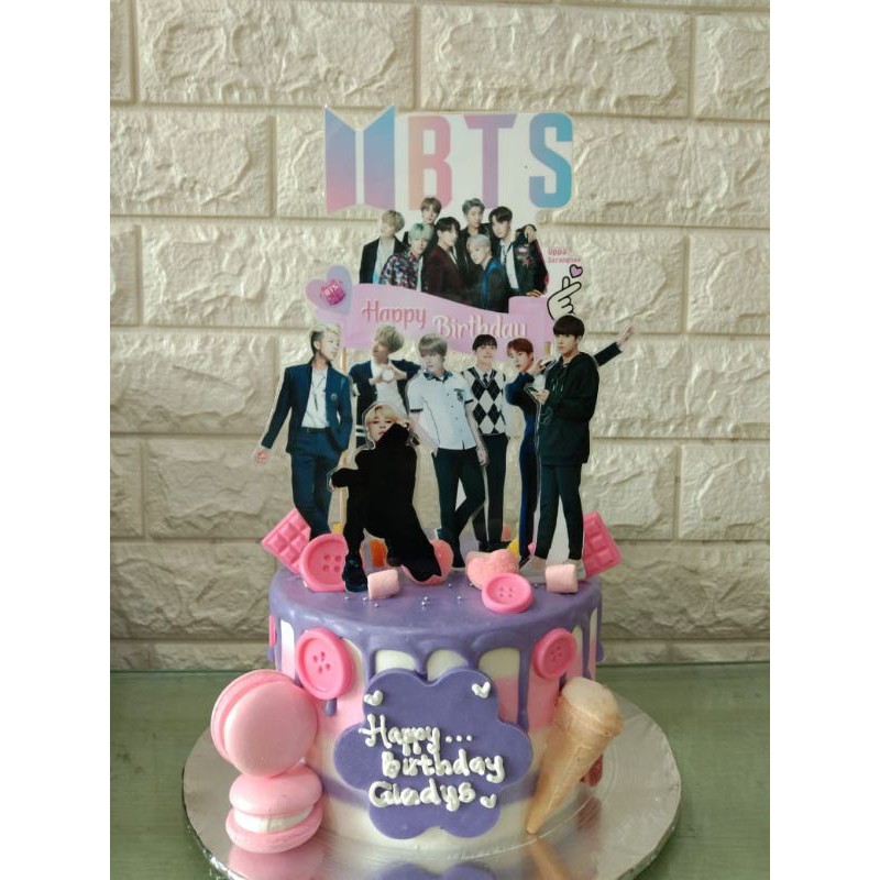 Detail Desain Kue Bts Nomer 41