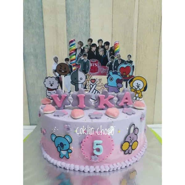 Detail Desain Kue Bts Nomer 57
