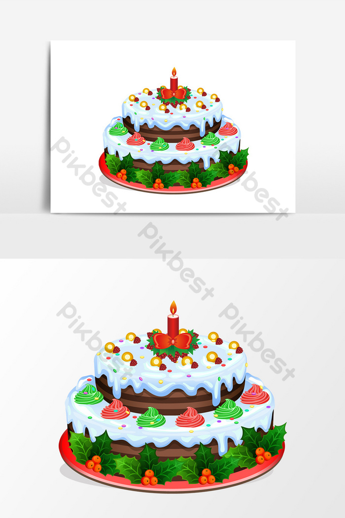 Detail Desain Kue Natal Nomer 19