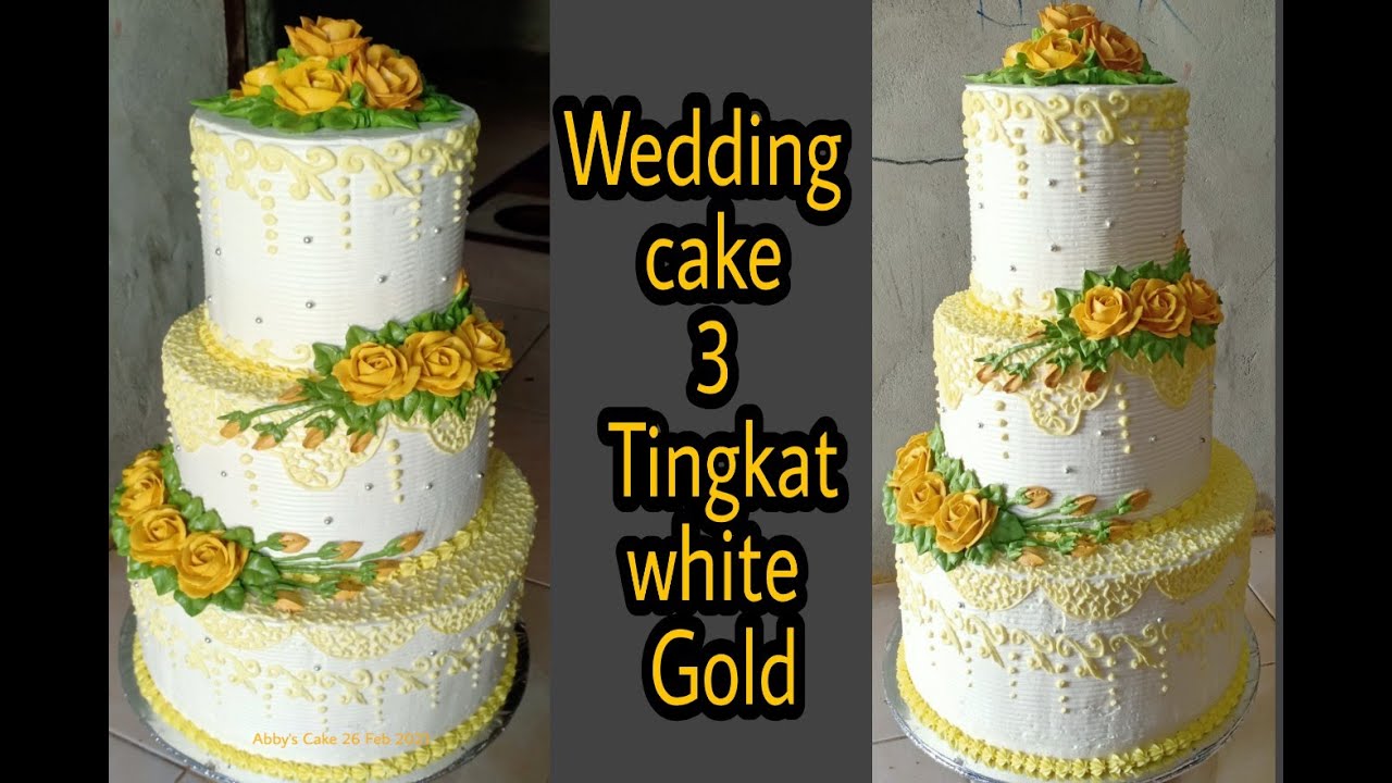 Detail Desain Kue Pengantin 3 Tingkat Nomer 11