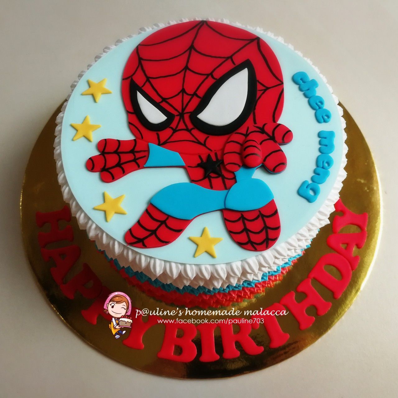 Detail Desain Kue Tart Spiderman Nomer 24