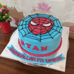 Detail Desain Kue Tart Spiderman Nomer 27