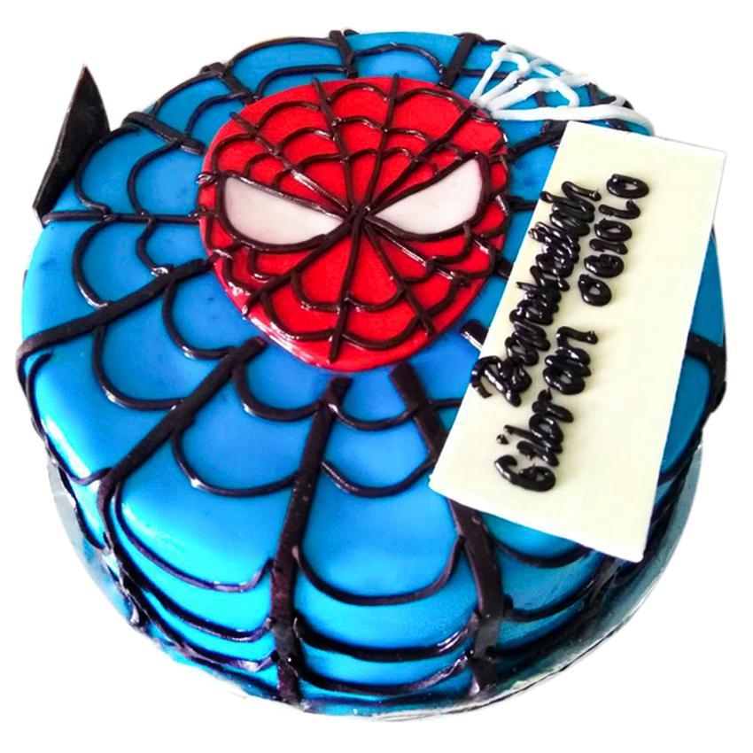 Detail Desain Kue Tart Spiderman Nomer 37