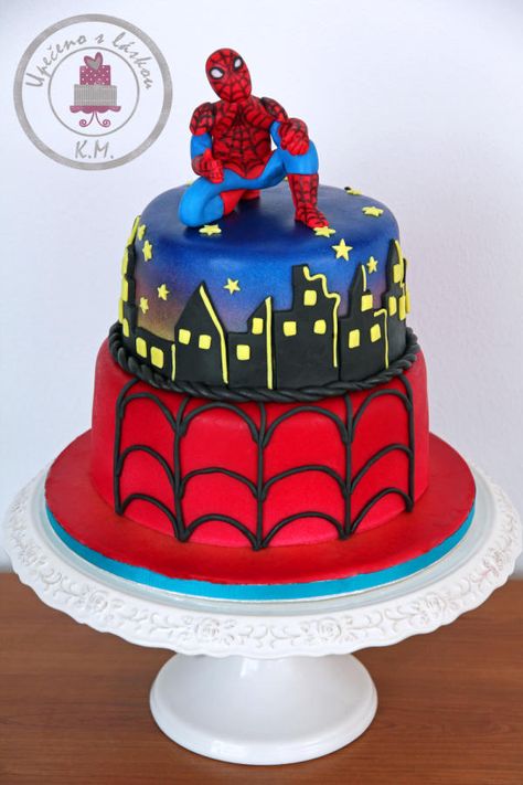 Detail Desain Kue Tart Spiderman Nomer 51