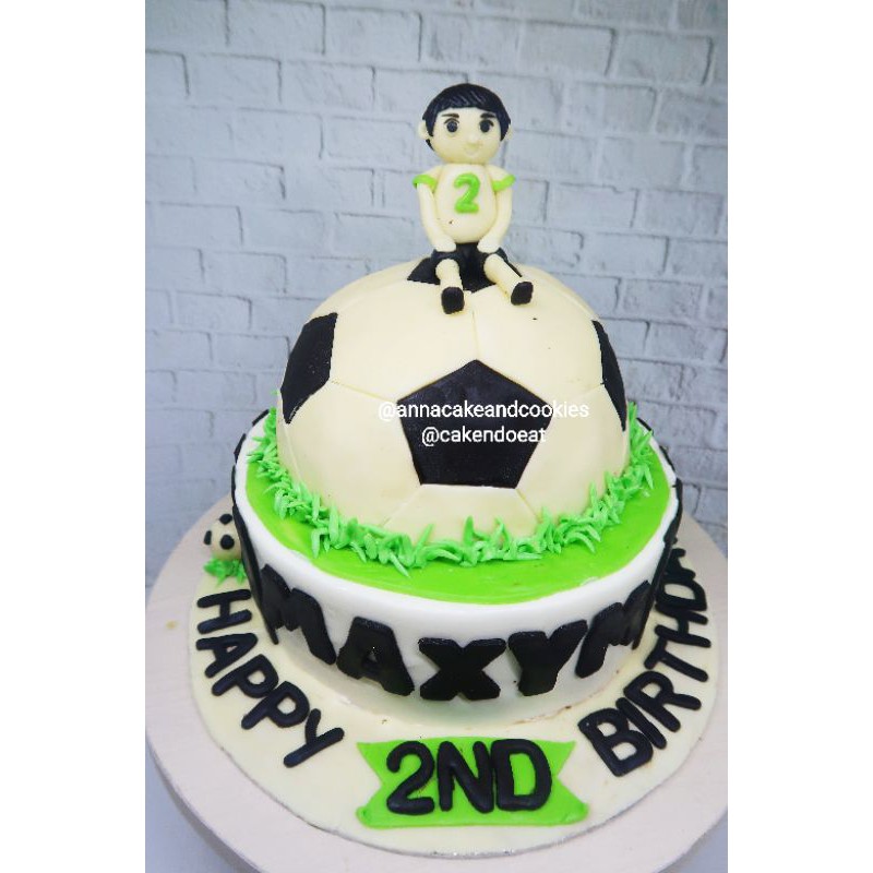 Detail Desain Kue Ulang Tahun Bola Nomer 13