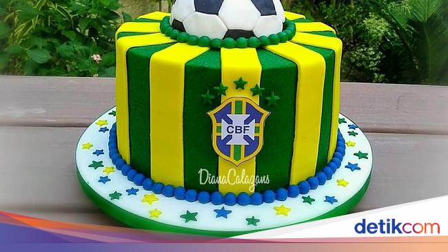 Detail Desain Kue Ulang Tahun Bola Nomer 8