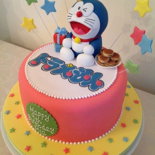 Detail Desain Kue Ulang Tahun Doraemon Nomer 16