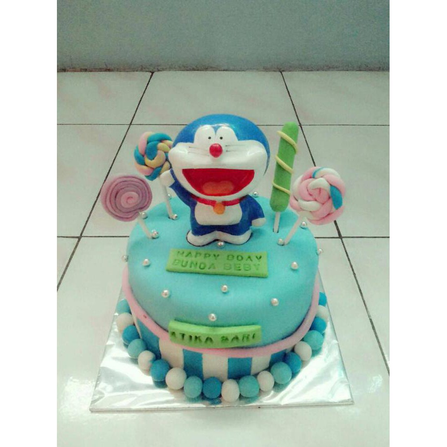 Detail Desain Kue Ulang Tahun Doraemon Nomer 29