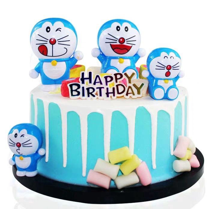 Detail Desain Kue Ulang Tahun Doraemon Nomer 35